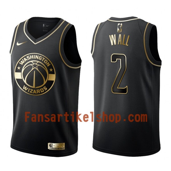 NBA Washington Wizards Trikot John Wall 2 Nike Schwarz Golden Edition Swingman - Herren